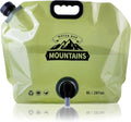 Camping Water Jug 2.1 Gallon Collapsible Water Container Portable Water Bag for Travel Outdoor Hiking