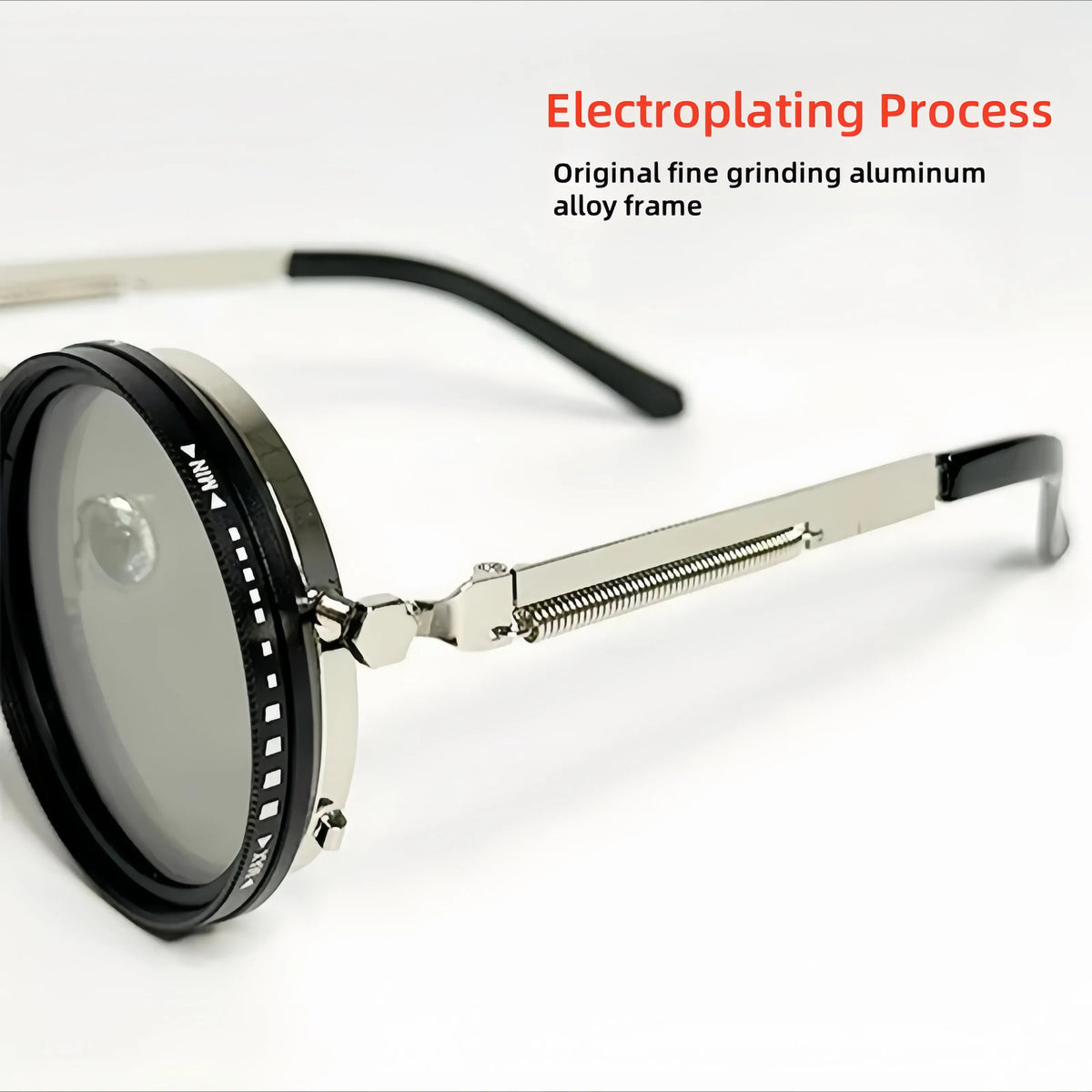 ND hand-made adjustable polarized sunglasses